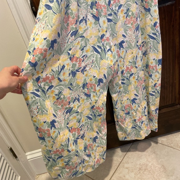 Floral Wide Leg Jumpsuit - Picture 3 of 4